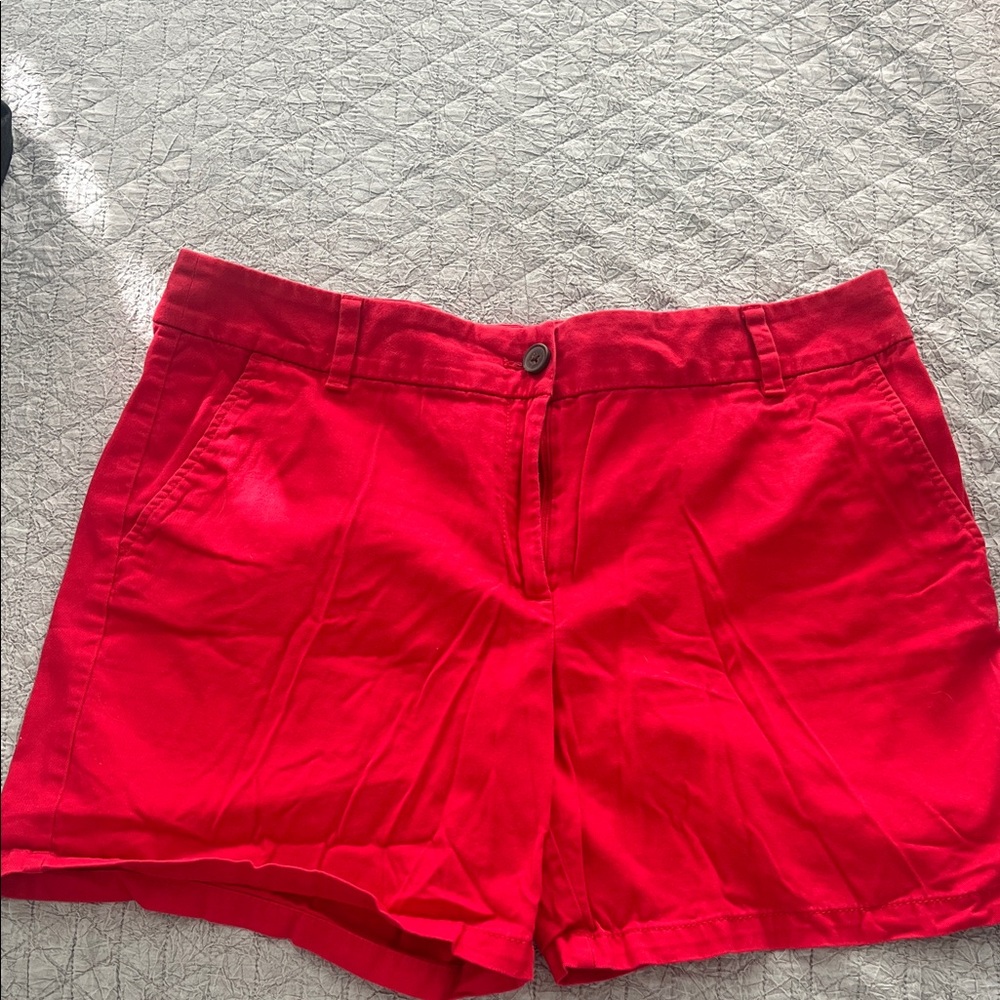 LOFT Bright Red Women's Casual Shorts